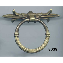 Round Pull with Plate (SKU 8039)