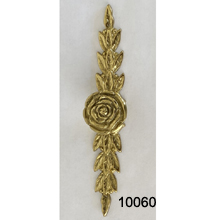 Brass Back Plate with Knob – SKU 10060