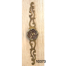 Antique Brass Back Plate with Knob – SKU 10373