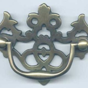 Brass Back Plate with Bail (SKU 1090)