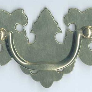 Brass Back Plate with Bail (SKU 1165)