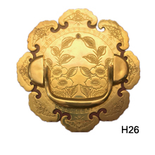 Asian Back Plate with Pull Handle (SKU H26)